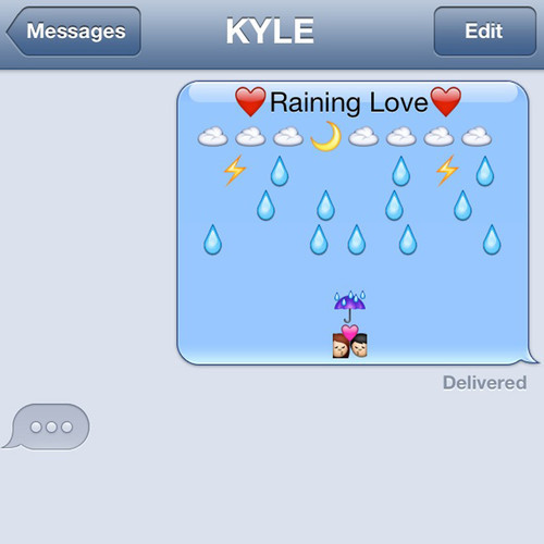 kyle-raining love