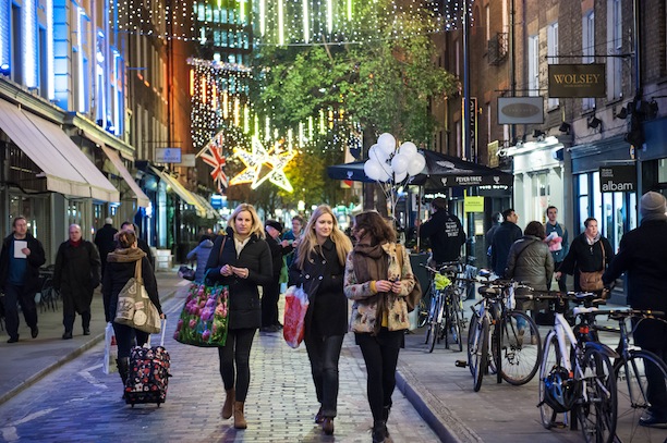 Seven Dials and St Martin's Courtyard Christmas Shopping Night